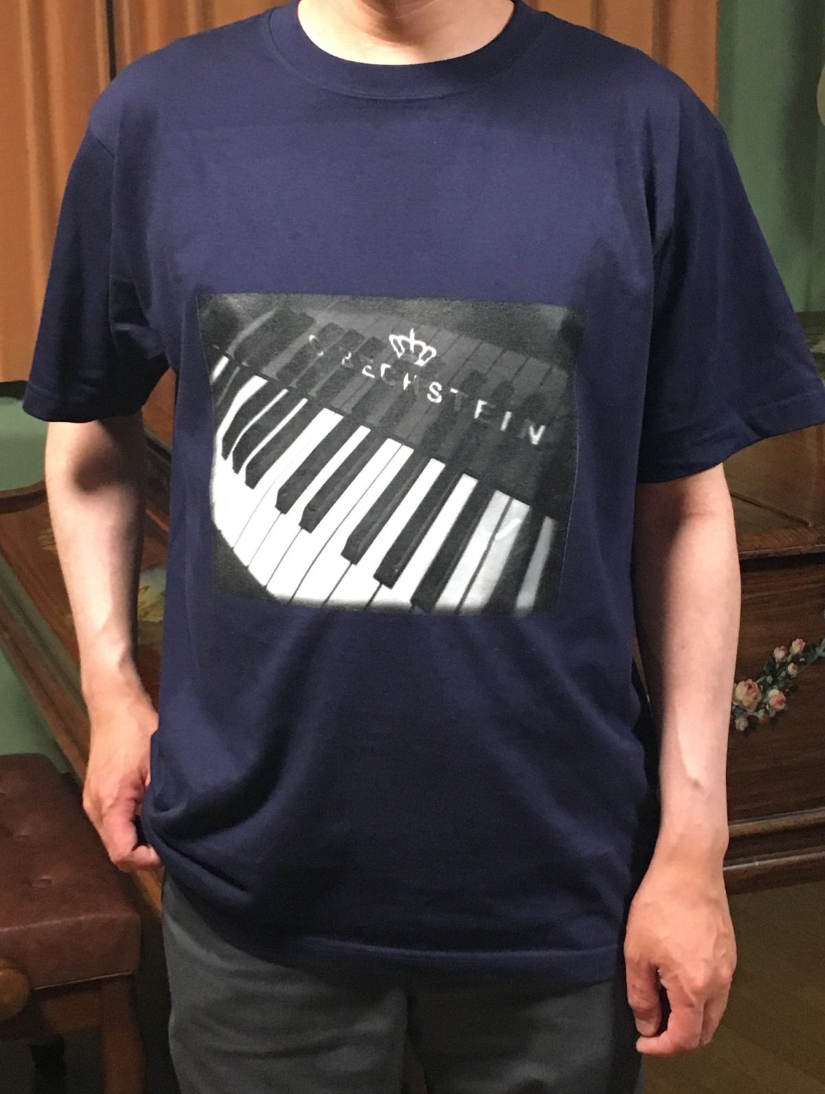 ピアノのT Shirtを作った